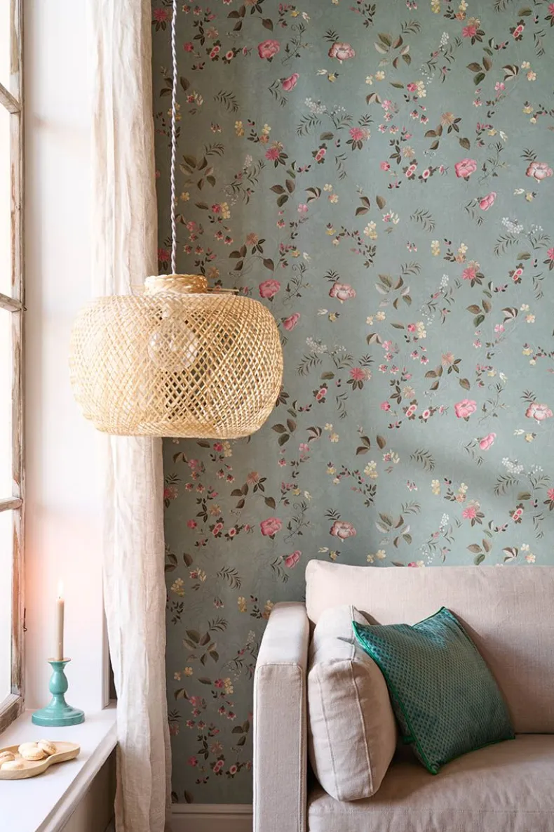 Pip Studio Tokyo Blossom Vliesbehang Jade