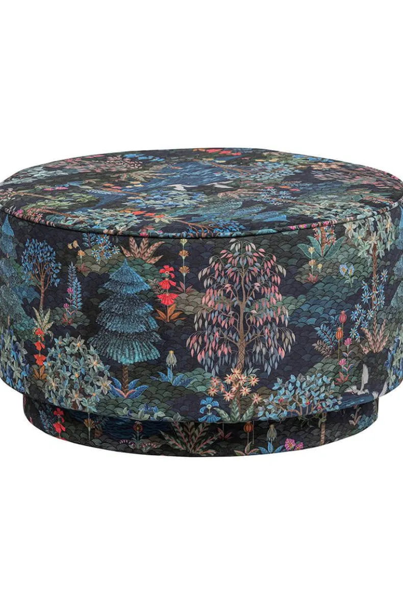 Poef Large Pip Garden Donkerblauw