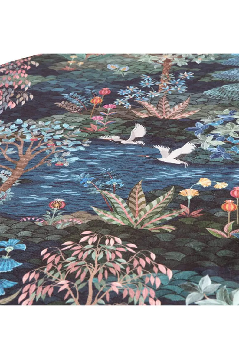 Poef Large Pip Garden Donkerblauw