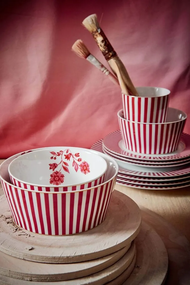 Royal Stripes Kom Donker 12Cm