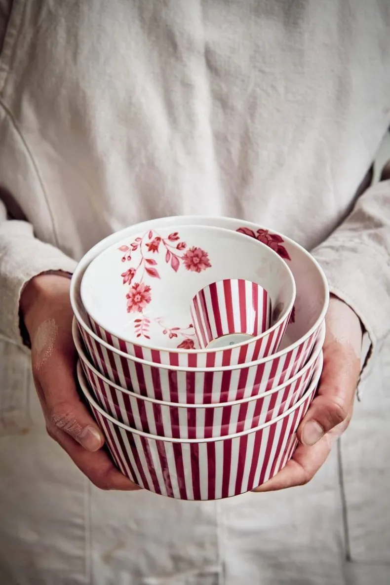 Royal Stripes Kom Donker 15Cm