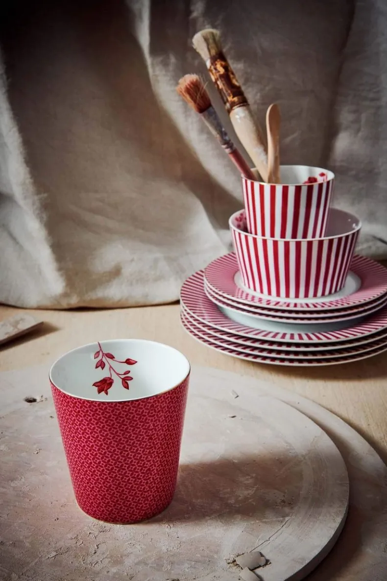 Royal Stripes Mok Tegels Donker