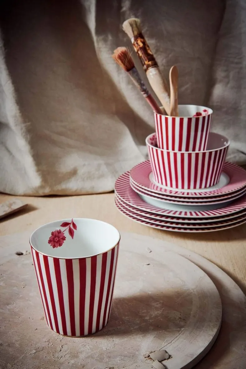 Royal Stripes Mok Donker