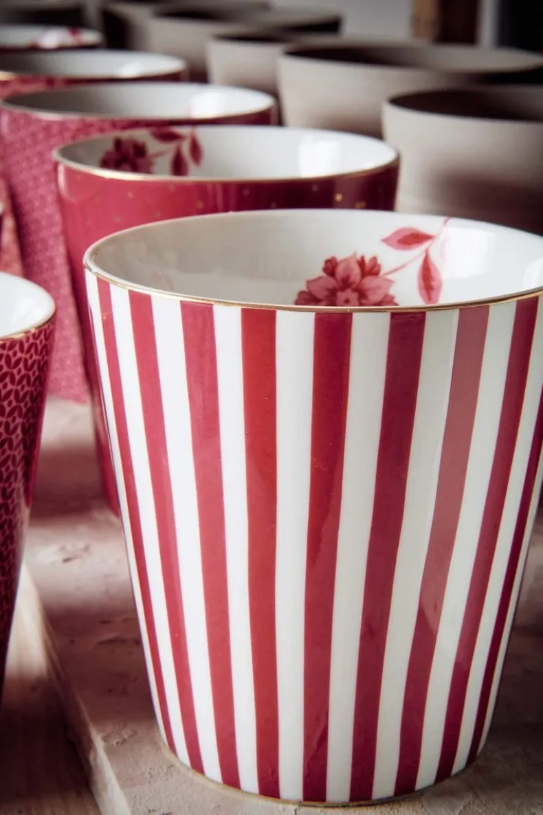 Royal Stripes Mok Donker