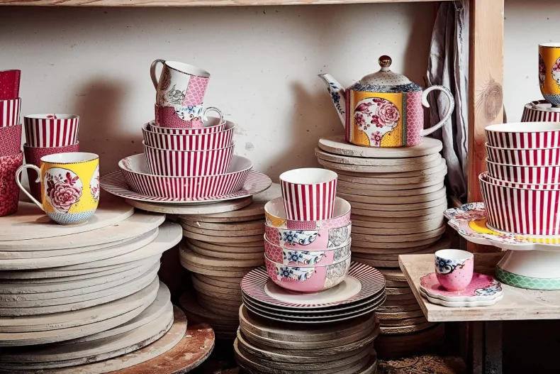 Royal Stripes Mok Donker