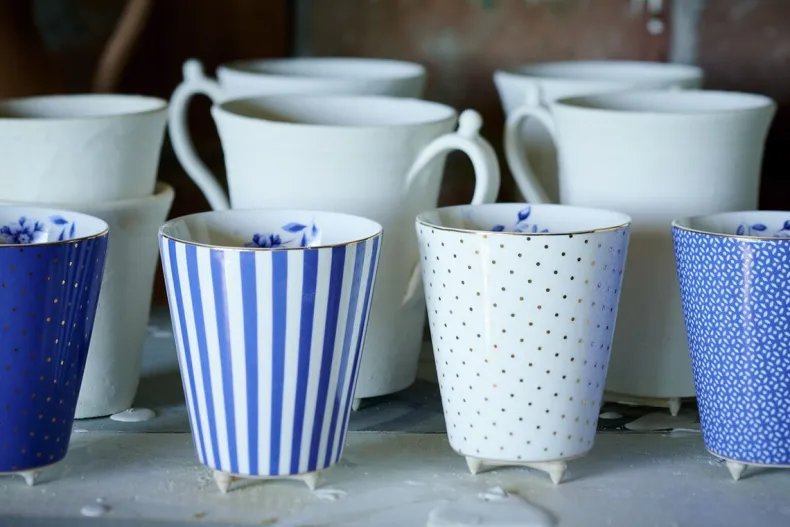 Royal Stripes Mok Klein