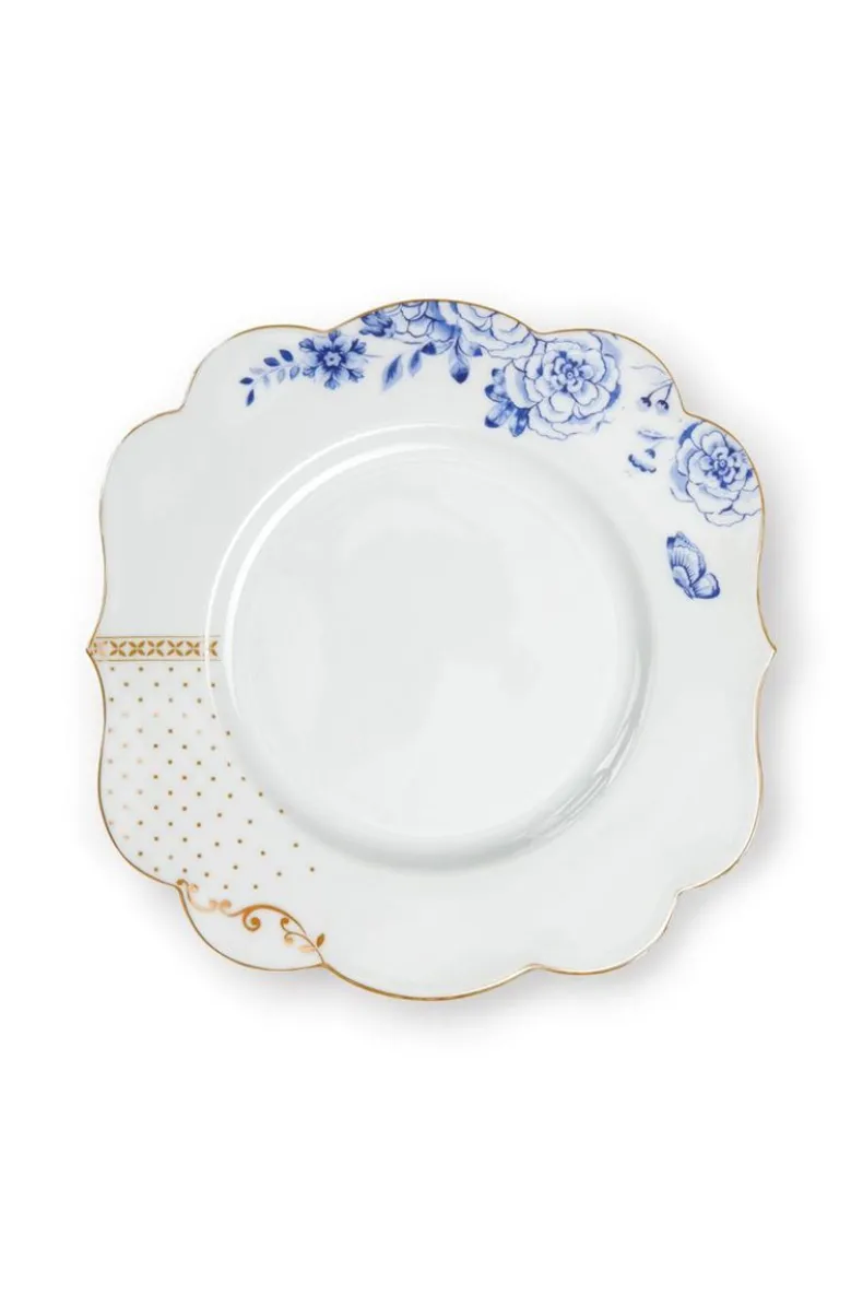 Royal White Ontbijtbord Golden Dots 23,5 Cm