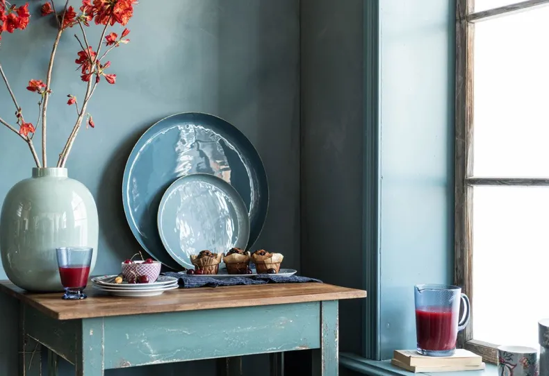 Schaal Geemailleerd Licht 30 Cm