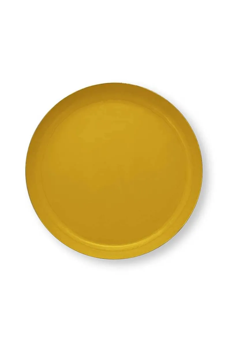 Schaal Geemailleerd Oker 40Cm