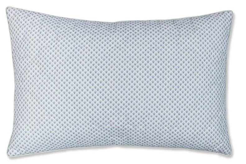 Sierkussen Quilted Kawai Flower Wit