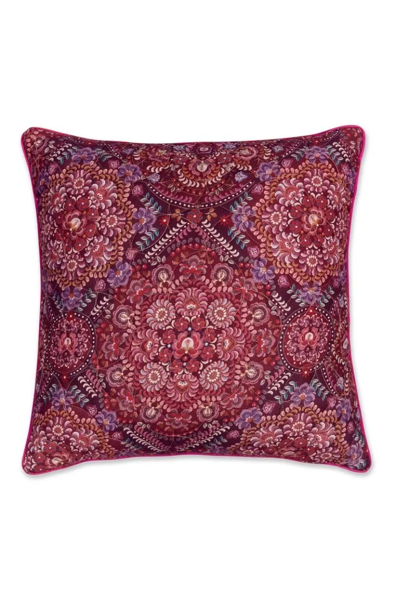 Sierkussen Quilted Il Mosaico Donkerrood