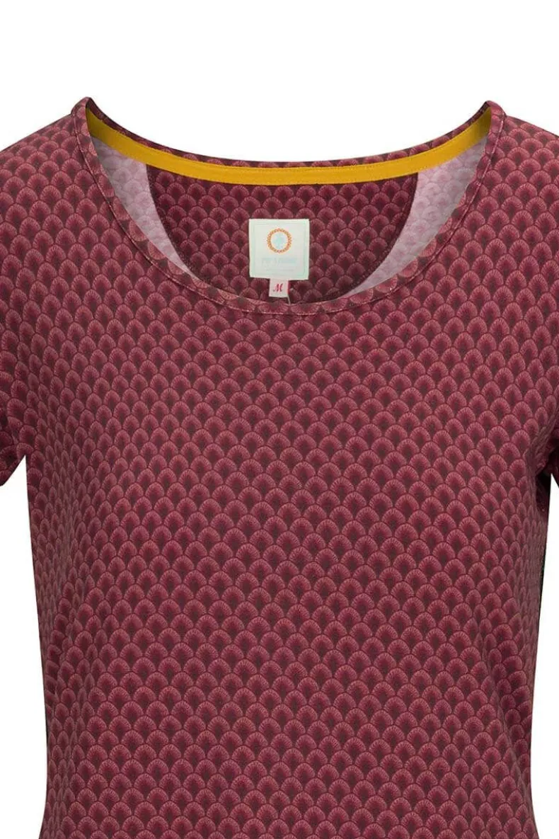 Sport Top Korte Mouw Suki Donker