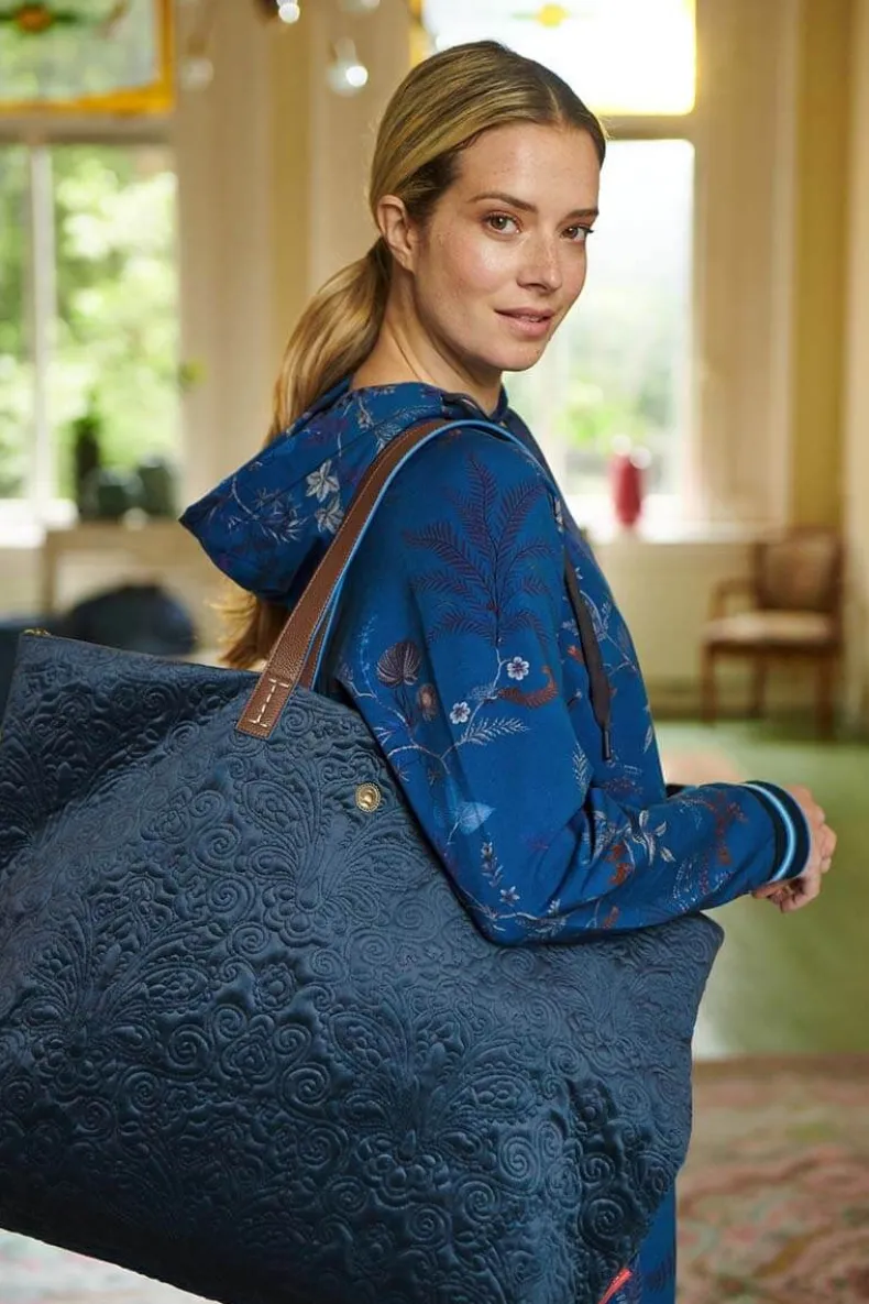 Tote Bag Velvet Quiltey Days