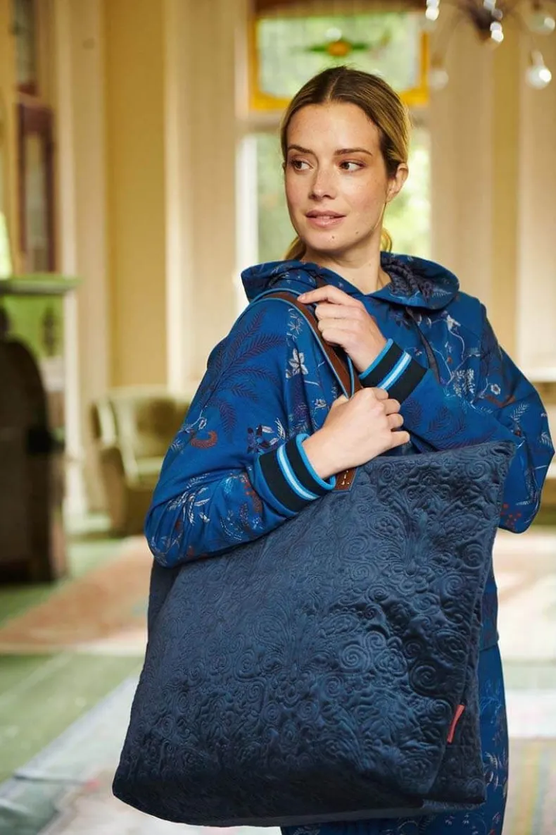 Tote Bag Velvet Quiltey Days