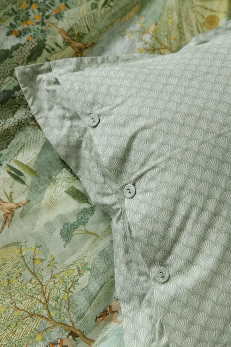 Vierkant Sierkussen Toscana Groen