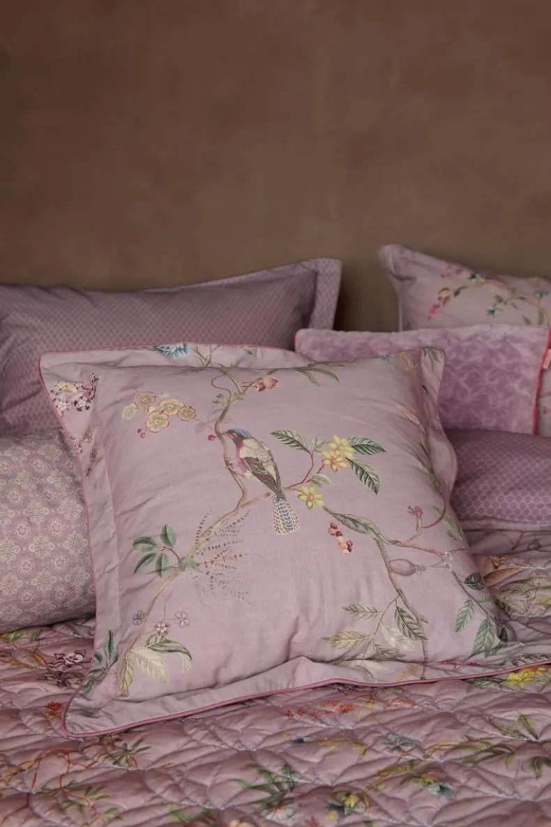 Vierkant Sierkussen Autunno Lila