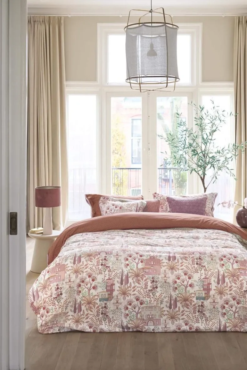 Vierkant Sierkussen Casa Di Pip Gebroken Wit