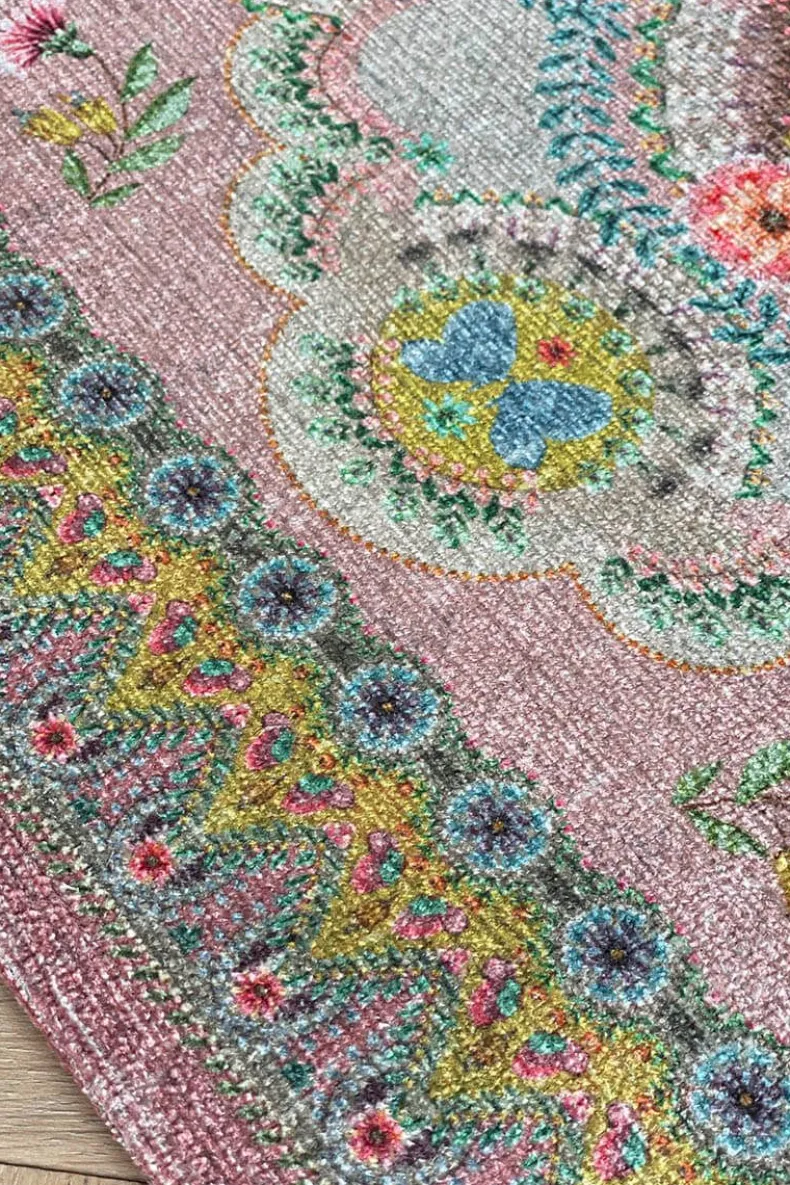 Vloerkleed Loper Majorelle By Pip Pastel Roze