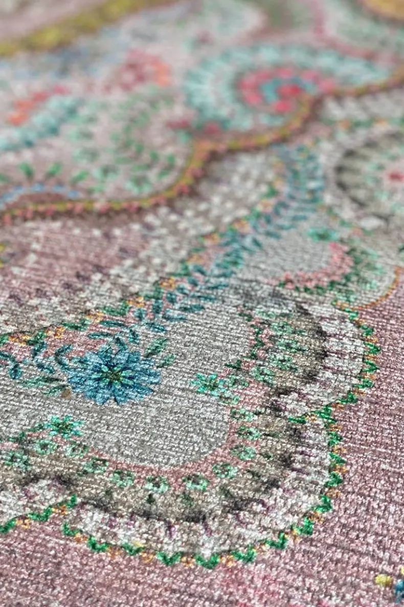 Vloerkleed Loper Majorelle By Pip Pastel Roze