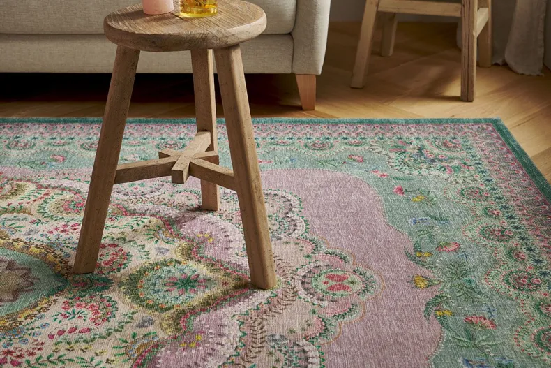 Vloerkleed Majorelle By Pip Lilac/Groen