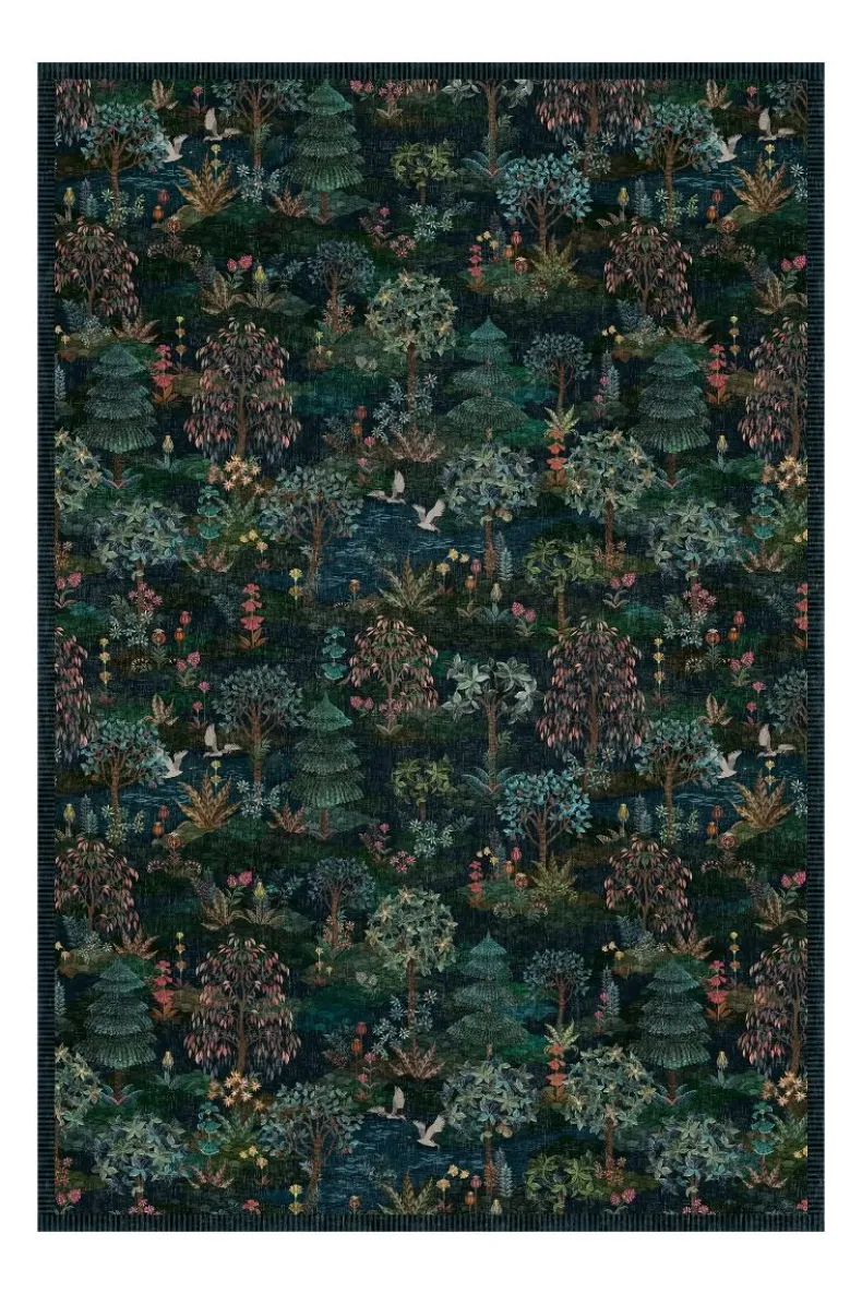 Vloerkleed Pip Garden By Pip Donkerblauw