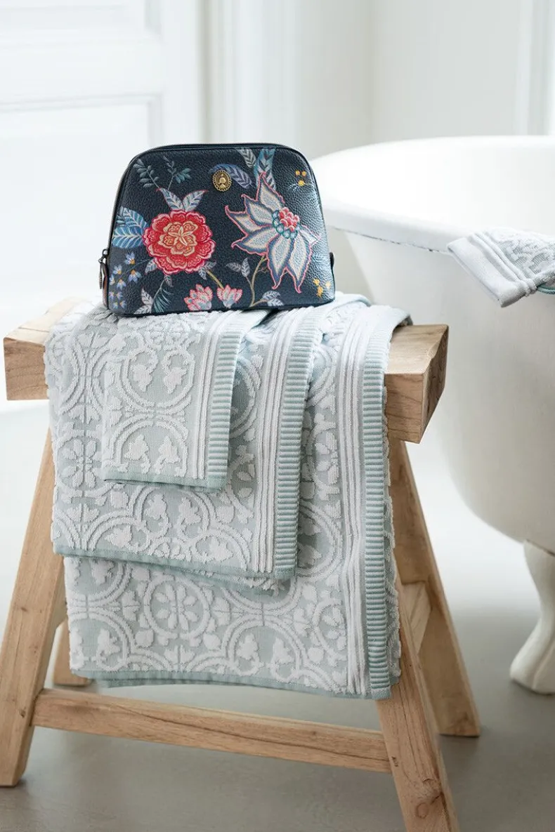 Washandje Set/3 Tile De Pip Licht 16X22 Cm