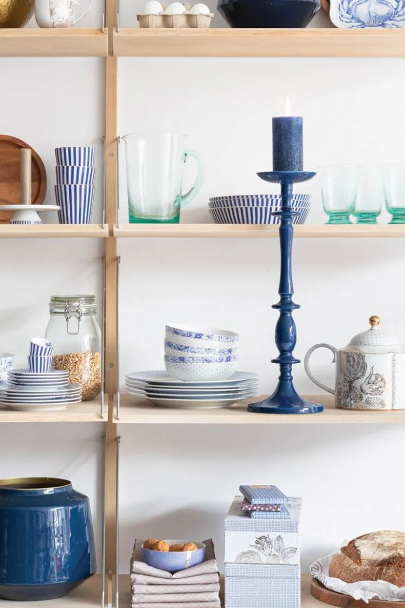 Waterkan Gedraaid Blauw