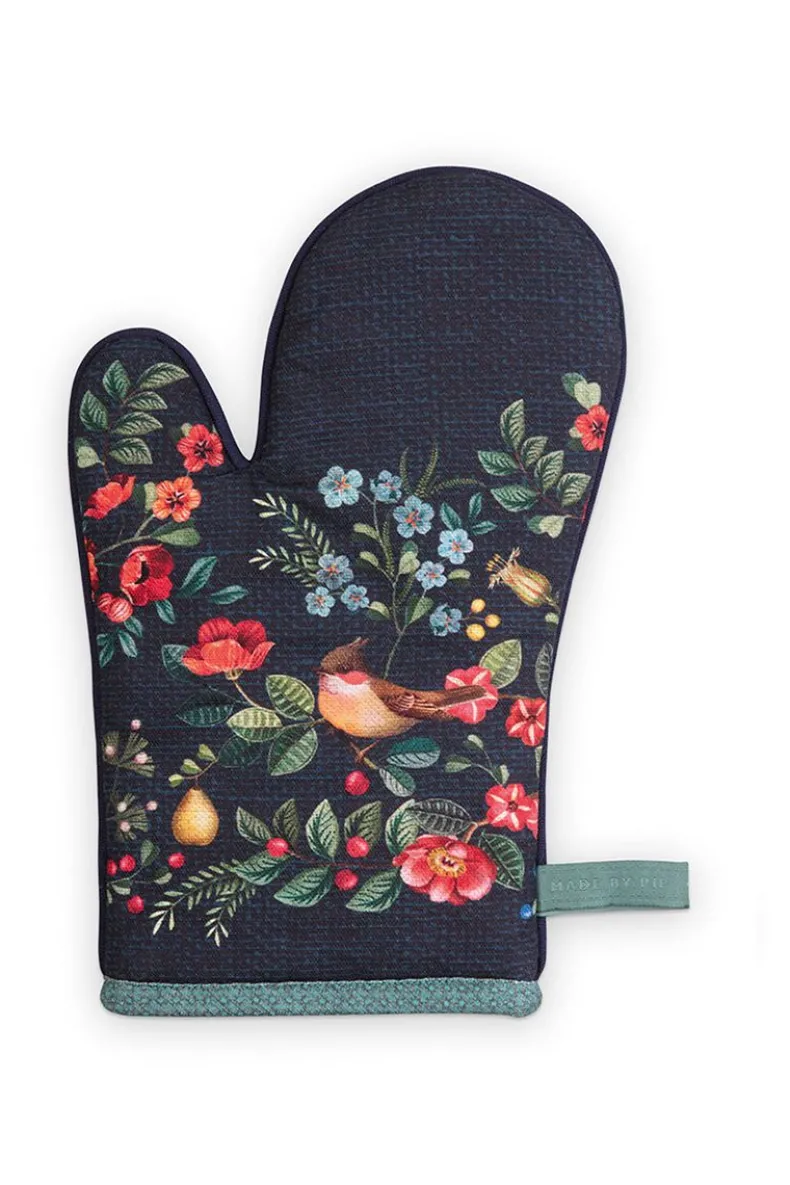 Winter Wonderland Ovenwant Donkerblauw