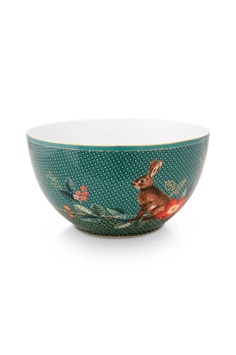 Winter Wonderland Kom Groen 15 Cm