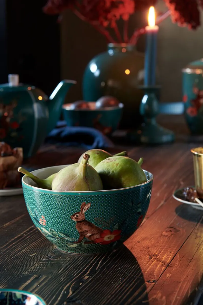 Winter Wonderland Kom Groen 15 Cm